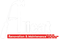 Alicat white logo